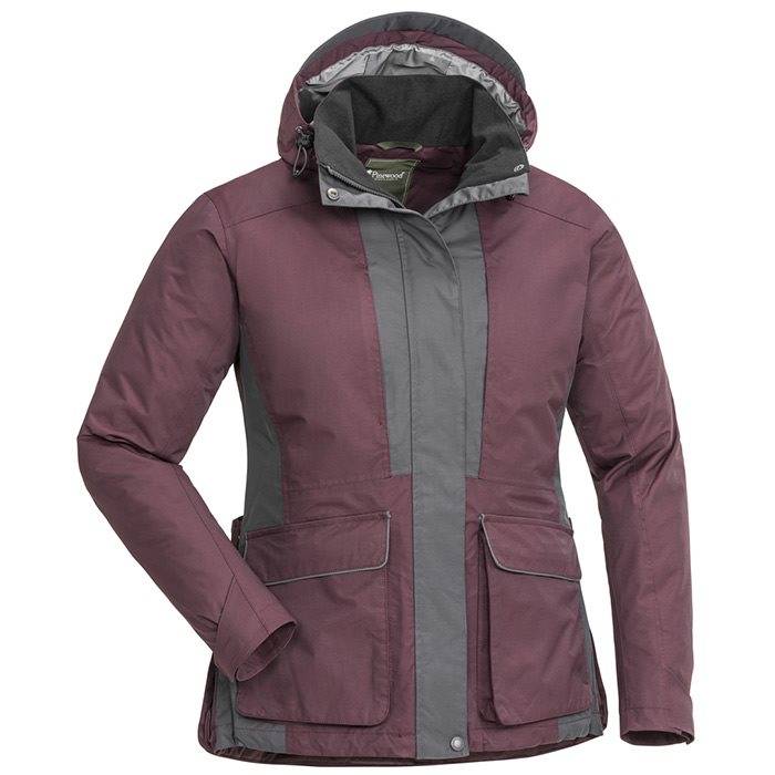 Pinewood Dogsports 2.0 Jakke Dame-Plum/D.antracite-M - Jakker
