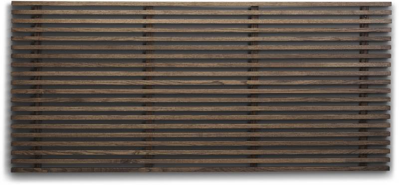 Sengegavl Oscarssons Möbel Zece I Massiv Ask Brunolieret H84ã—l124 Cm Lameldesign