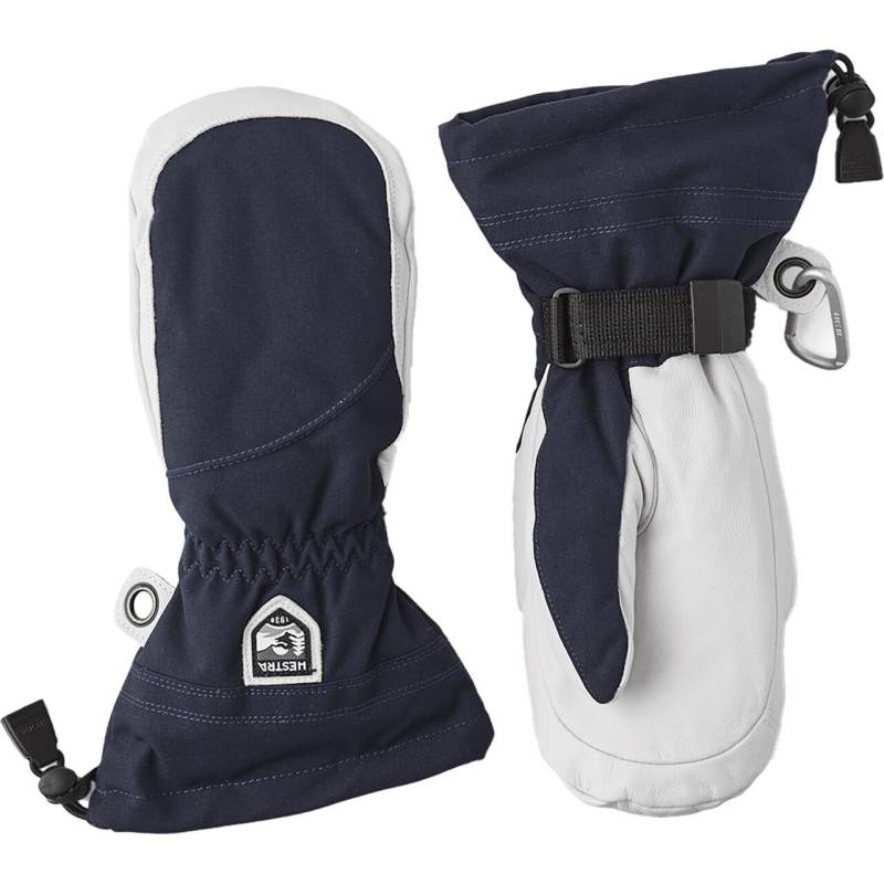 Hestra Womens Heli Ski Mitt  (blå (navy/Offwhite) 6)
