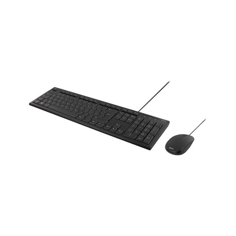 Deltaco Tangentbords-Kit Med Mus, Pan Nordisk Layout, Usb, S Tastatur Og Mus