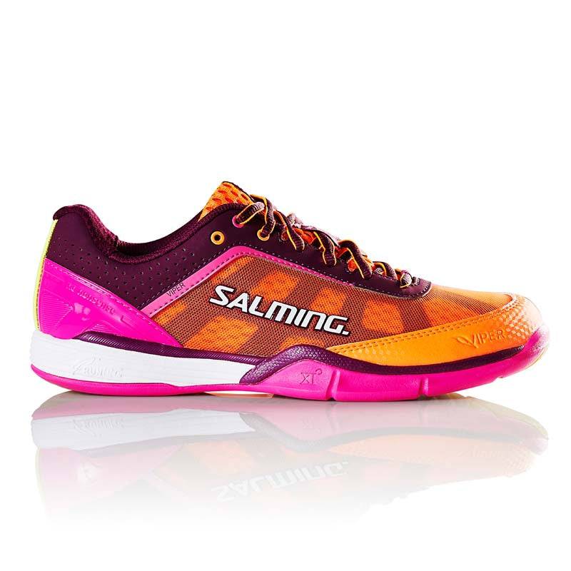 Salming Viper 4 Squashsko (pink-Orange) - 36 2/3