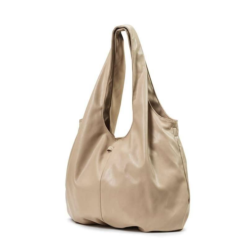 Elodie Details Pusletaske Draped Tote - Pure Khaki