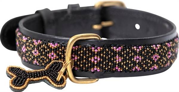 Kampuni Håndlavet Halsbånd Faraja, Pink, S