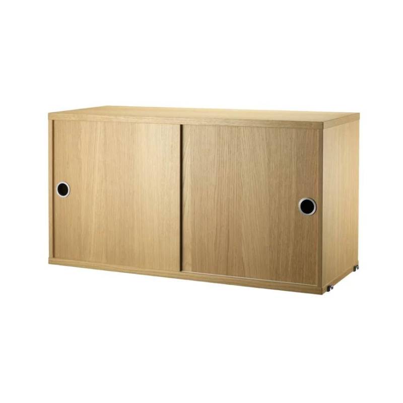 String Skab M/Skydelåge Cd7830-05-1 Eg - String Furniture