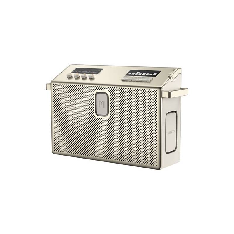 Mondo Bt Højttaler Large Sølv/Greige Bluetooth Højttaler