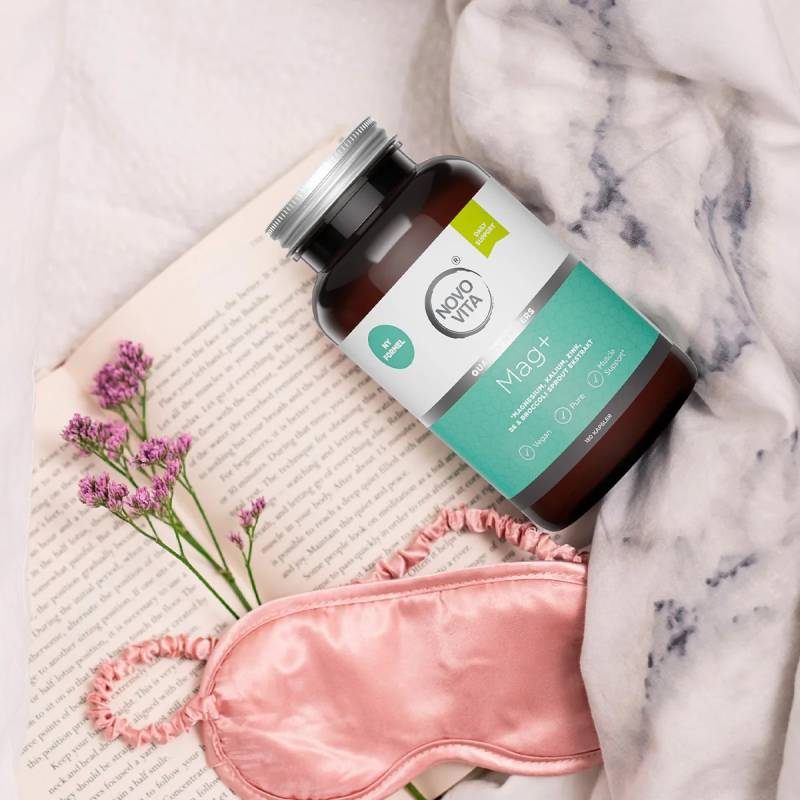 Novovita Mag+ Magnesium, Kalium & Zink 180 Tabletter - Novo Vita