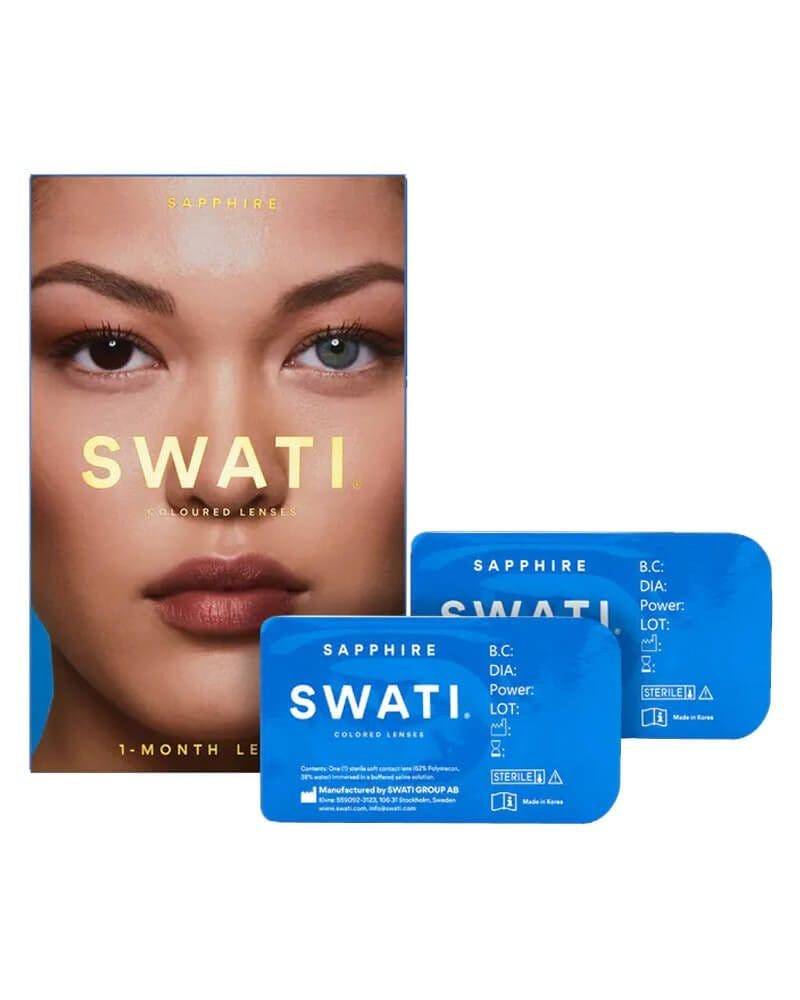 Swati Farvede Kontaktlinser Sapphire 1 Måned 1 Par