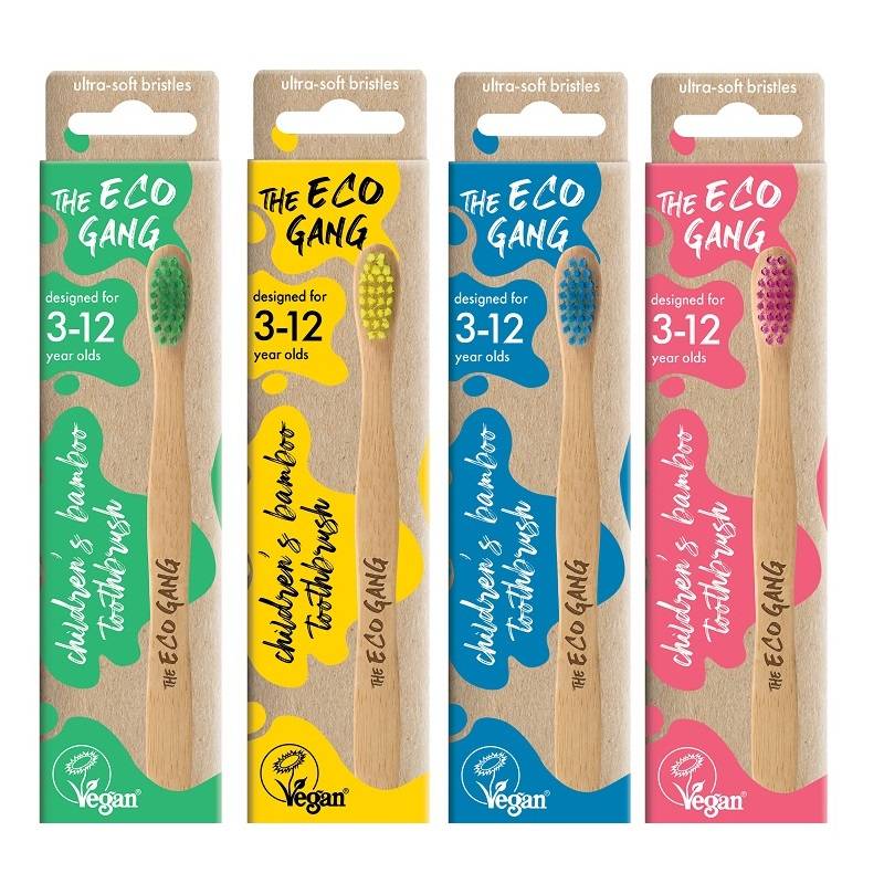 The Eco Gang - Bambus Tandbørster - Soft