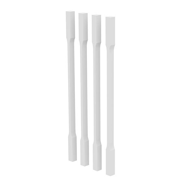Lundbergs Helsinki Baluster Hvid Fyr 4stk 1030x41x41
