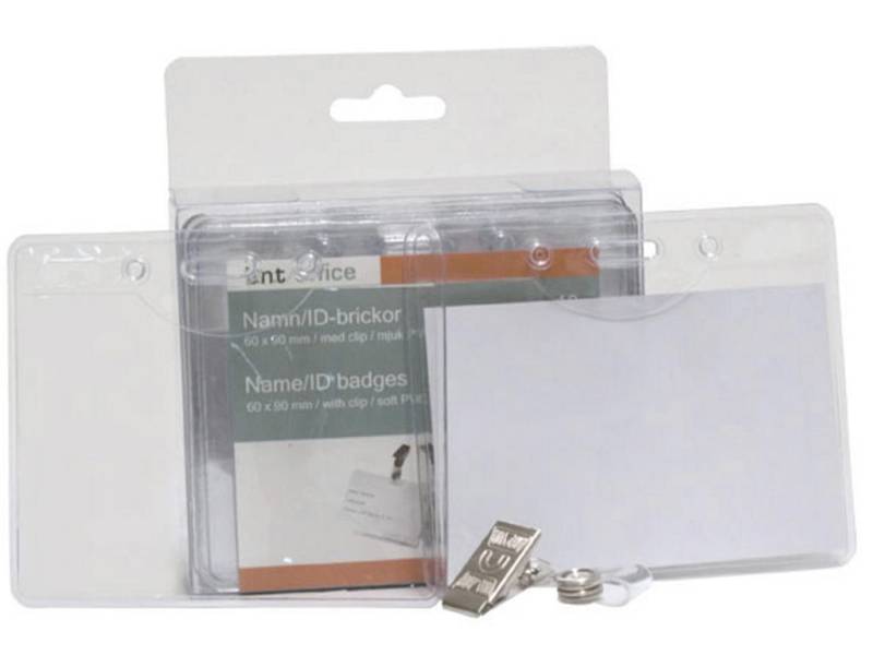 Navneskilt 60x90 Mm Blød Liggende - Bnt