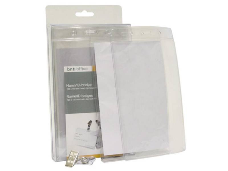 Navneskilt 100x150 Mm Stående - Bnt