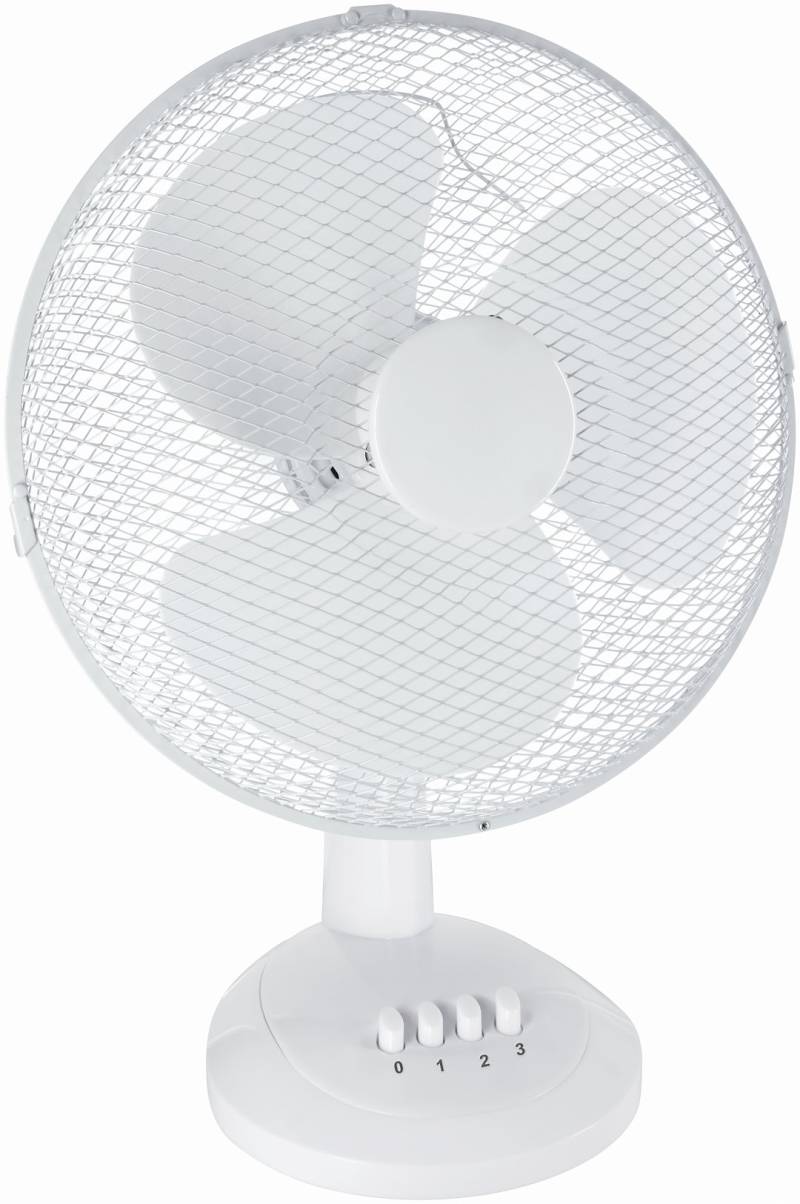 Bordventilator - 31 Cm - Hvid - Malmbergs