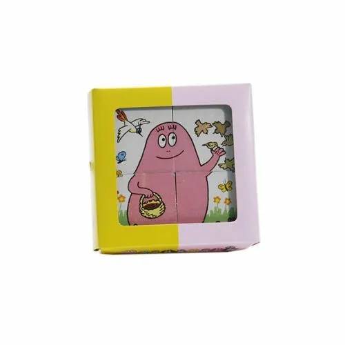 Barbapapa Billedklodser - 4 Klodser - Hjelm Förlag