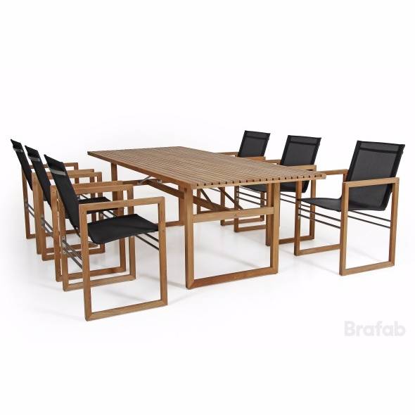 Vevi Teak Bord - Havebord - Brafab - Enggården Havemøbler