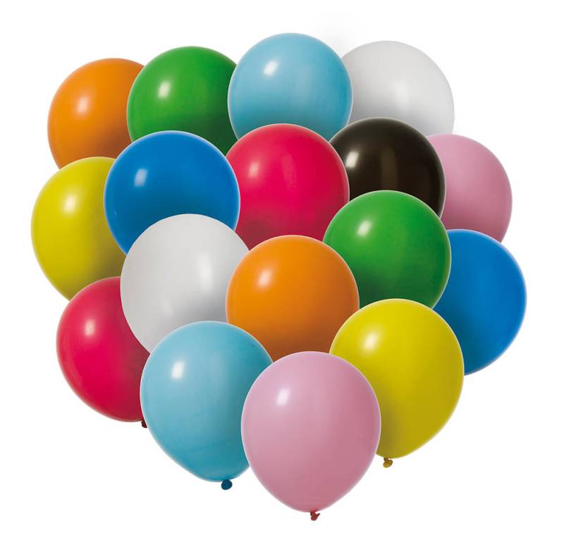 Balloner Blandede Farver 12" - 25 Stk. - Festkassen