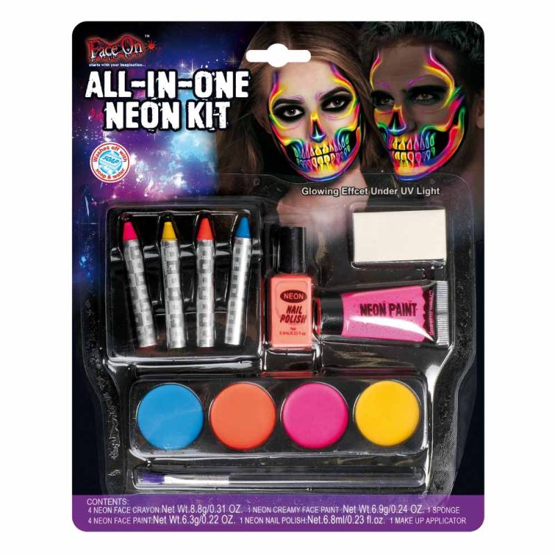 Makeup Kit Neon - Festkassen