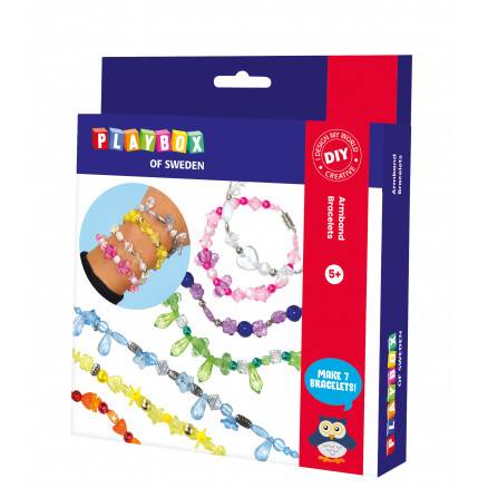 Playbox Lav Selv Sæt Strålende Armbånd