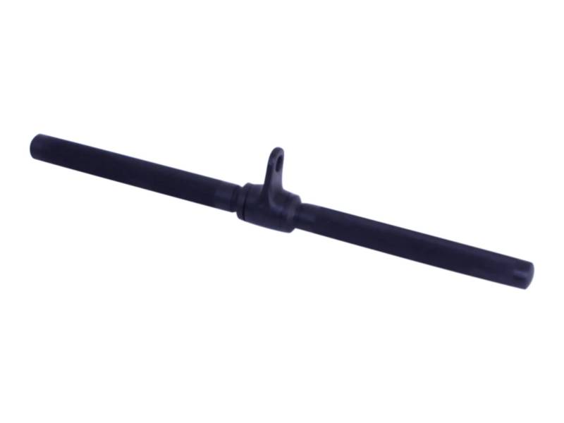 Lmx. Black Series Triceps Straight Bar. Løsningen Til Triceps-øvelser. Riflet Greb, Som Sikrer Et Fast Greb. Moderne Design, Sort Farve. Holdbar.