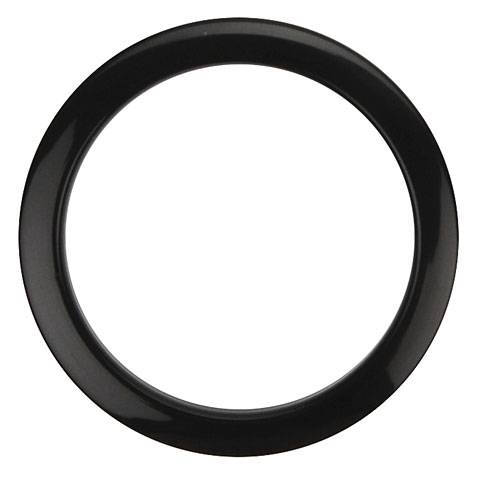 Bass Drum Oâ´s 4" Beskyttelse Ring Til Trommeskind - Sort - Bass Drum O's
