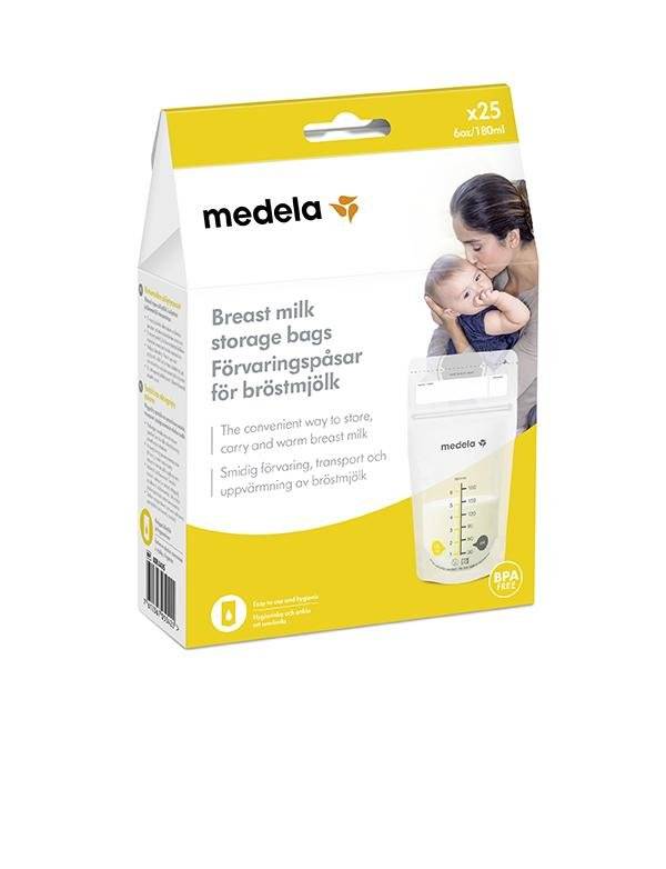 Medela Opbevaringsposer Til Brystmælk, 25 Stk. - Medela - Breastfeeding - Buump
