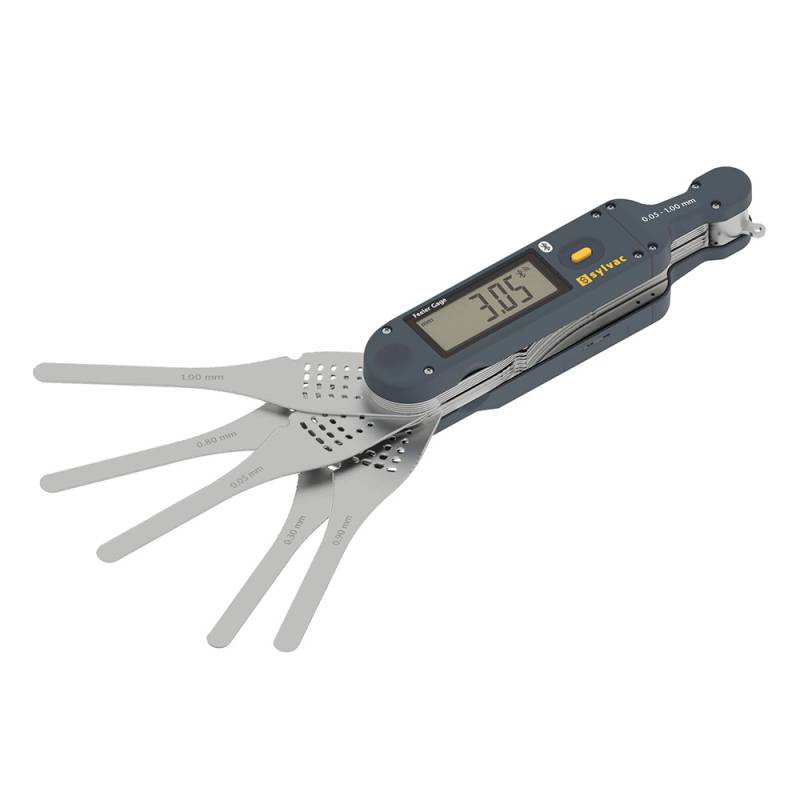 Sylvac Digitalt Søgerblad 0,04-1,00 Mm 19 Blade Med Bluetooth (921.0110)