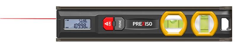 Prexiso Pll-35 2-In-1 Kombi Torpedo Laser Måling Og Vaterpas 200mm. 35m. Med Kraftig Magnet - Bato