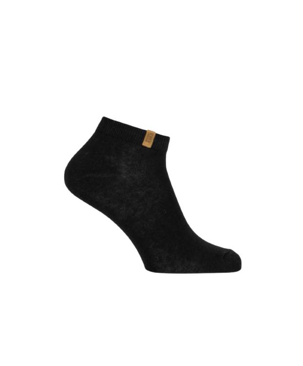 Iz Sock Copenhagen Luxury Klassiske Bambus Ankelstrømper I Sort - Izsock