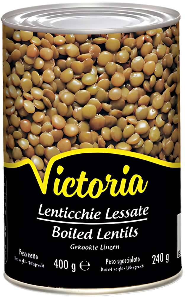 Victoria Grønne Linser 400 G