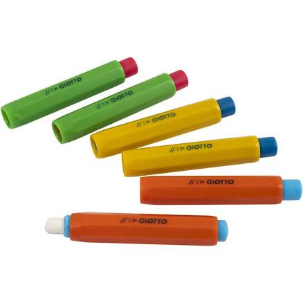 Kridtholder, Farve Kan Variere, 6ass./ 1 Pk. - Diverse