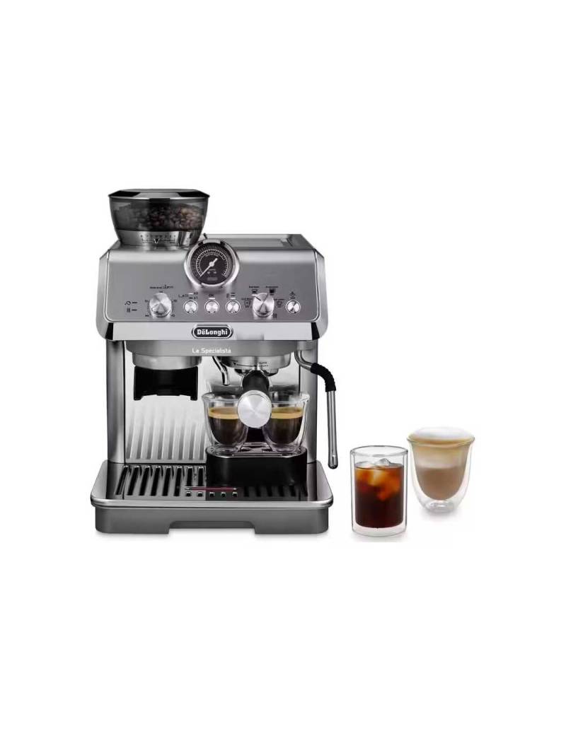 De'longhi La Specialista Arte Ec9255.m Kaffemaskine Sølv Metal + 2 Gratis Gaver - Delonghi