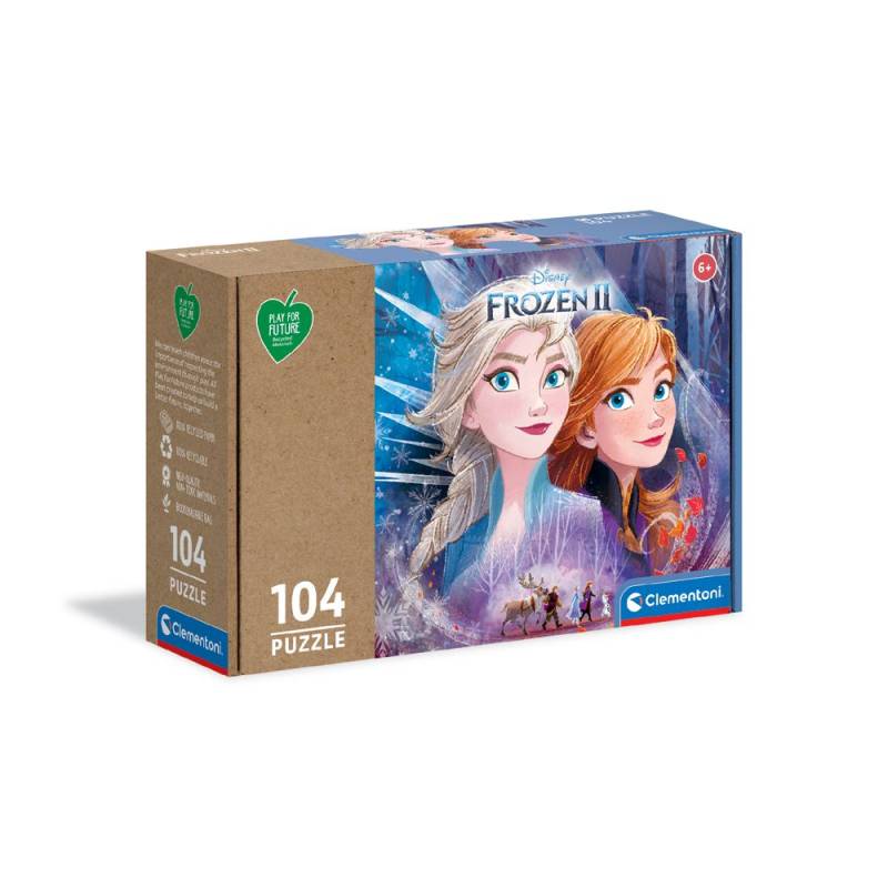 Frozen 2 Puslespil 104 Brikker - Clementoni