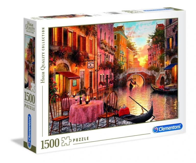 Puslespil Venezia 1500 Brikker - Clementoni