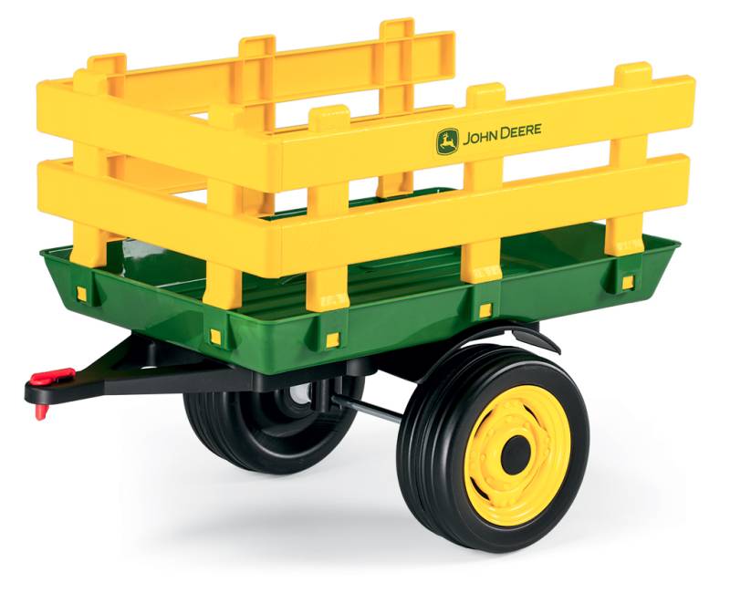 John Deere Stake-Side Trailer Til John Deere El Traktorer - Peg Perego