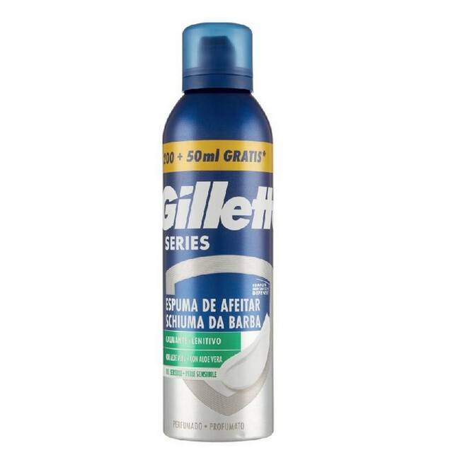 Gillette - Series Sensitive Shaving Foam - 250 Ml