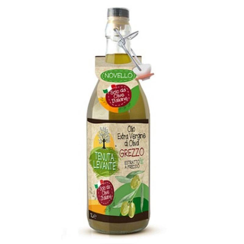 E. Jomfru Olivenolie Filtreret 1 L - Tenuta Levante