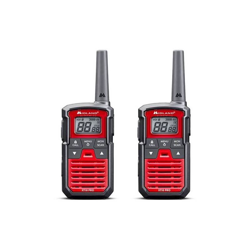 Midland Xt10 Pro Black/Red Walkie Talkie