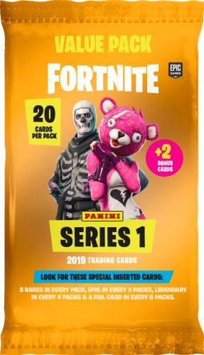 Panini Fortnite Trading Cards - Series 1 - Value Pack (fat Pack) - !andet