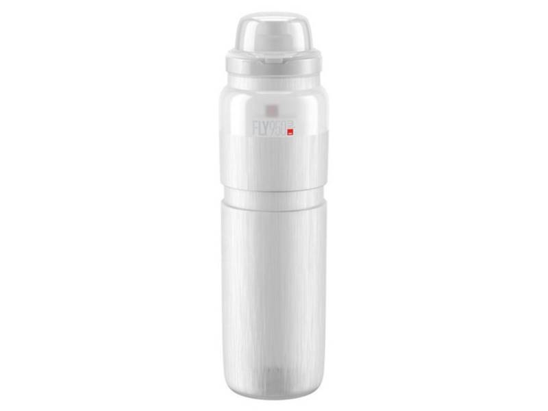 Elite Fly Tex Mtb - Drikkedunk 950ml  - 100% Biologisk Nedbrydelig - Klar Med Grå Logo