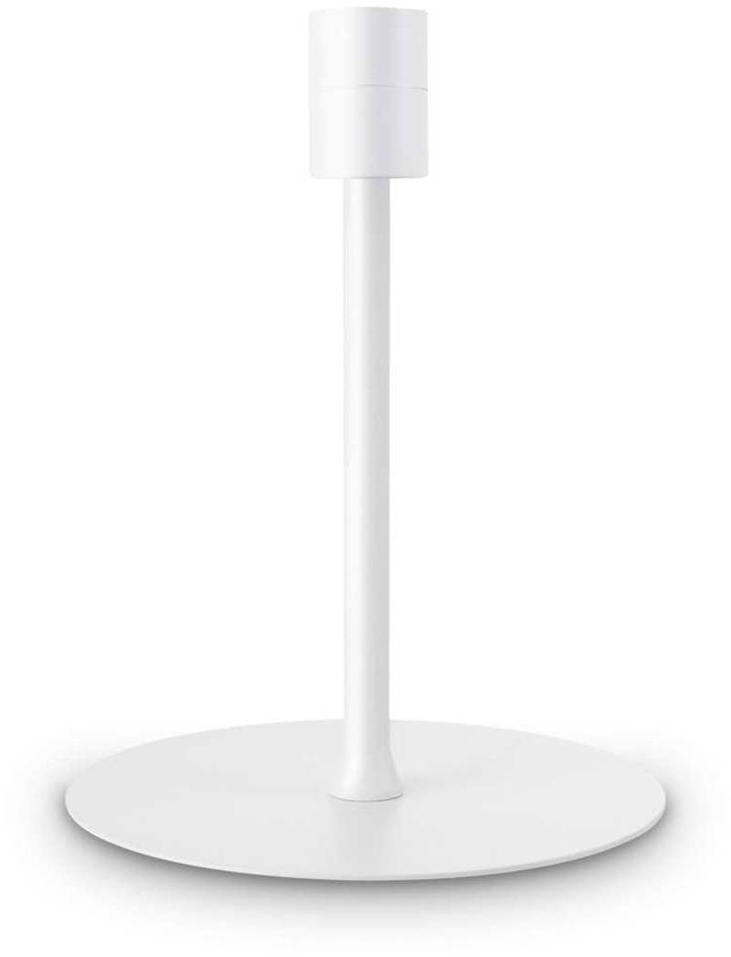 Bordlampe Ideal Lux Set Up Hvid ø14,5 X H23,5 Cm E27 Metal/Aluminium