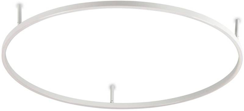 Væglampe Ideal Lux Oracle Slim Led 4060 Lm 3000k ø90 X H7 Cm Indendørs Belysning Hvid Aluminium Metal Plast Minimalisme