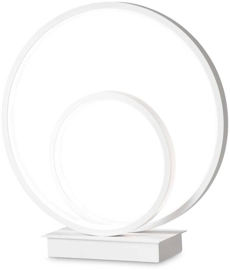 Bordlampe Ideal Lux Oz Led Hvid 2000 Lm Skrivebordslampe Metal Opal Diffuser
