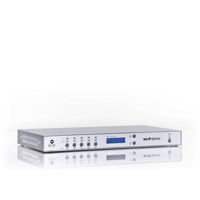 Rcf Zonemixer Forstærker Ms520, 5 Zoner, 20w
