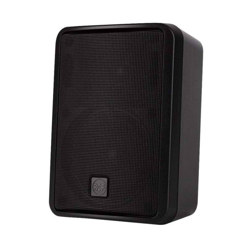 Rcf Væghøjttaler 2-Vejs 4" Sæt (2 Styk) 40w 100 V Ip55, Sort