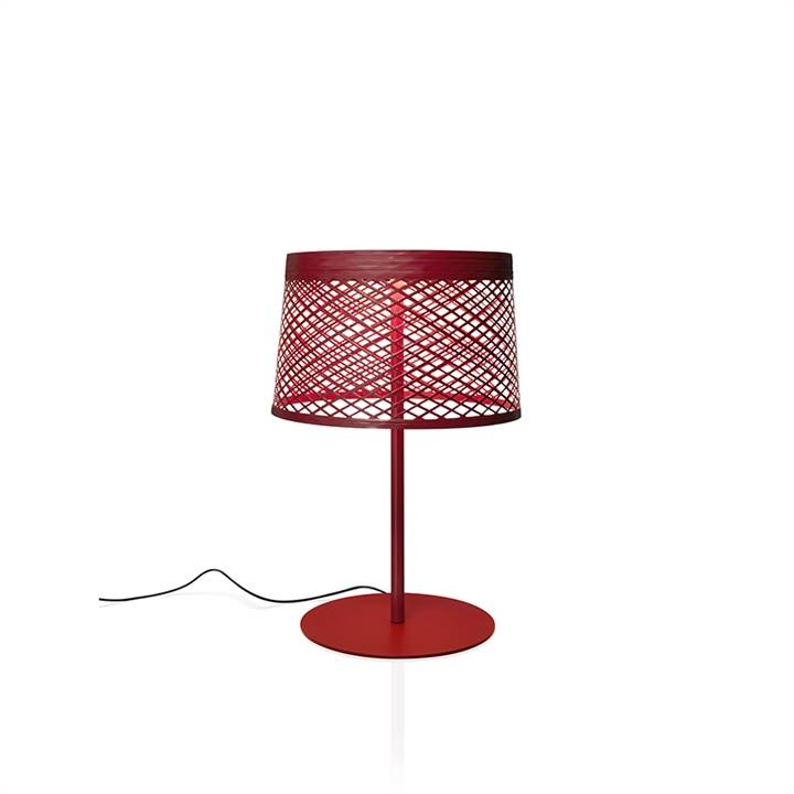 Twiggy Grid Xl Udendørs Bordlampe, Rød - Foscarini