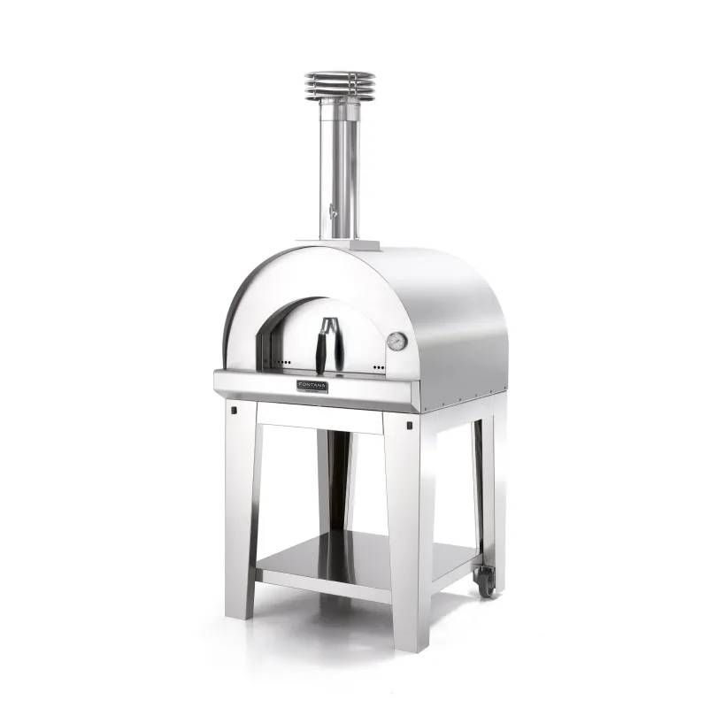 Fontana Forni Margherita Inox Pizzaovn Med Vogn