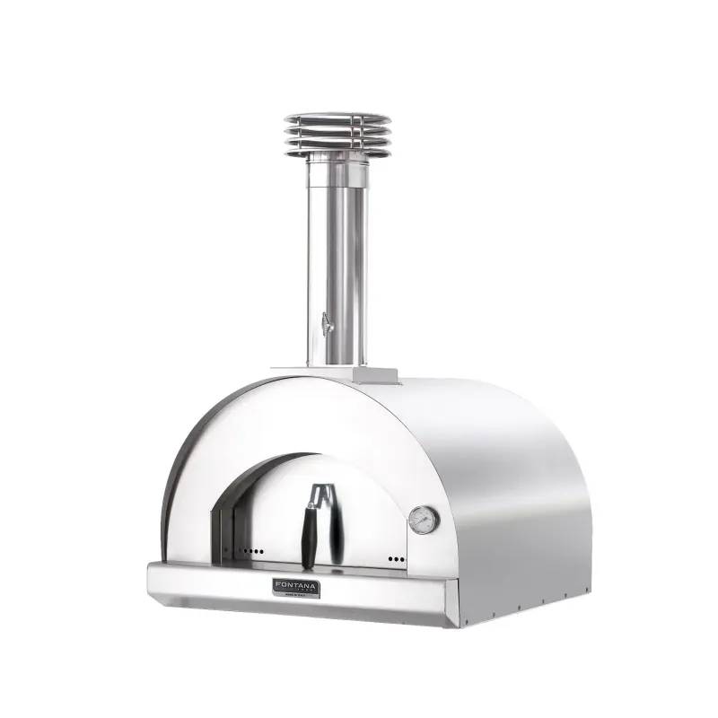 Fontana Forni Margherita Inox Pizzaovn Uden Vogn