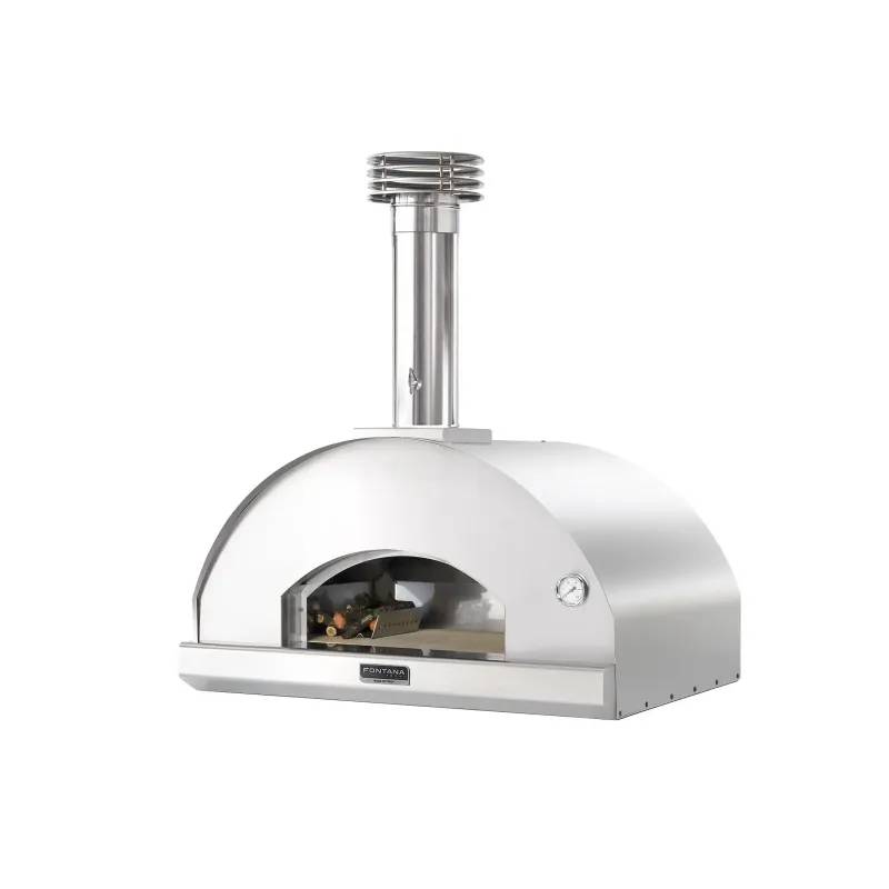 Fontana Forni Mangiafuoco Inox Pizzaovn Uden Vogn