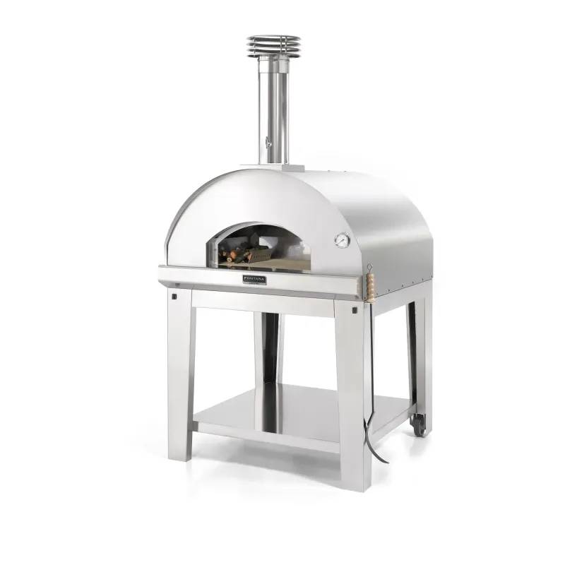 Fontana Forni Marinara Inox Pizzaovn Med Vogn