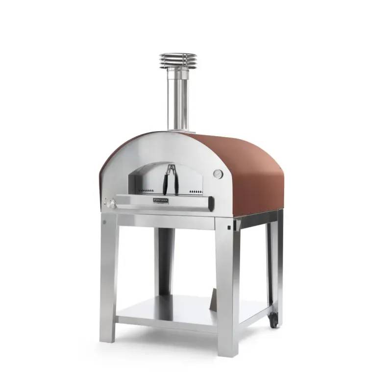 Fontana Forni Marinara Rosso Gas Pizzaovn Med Vogn