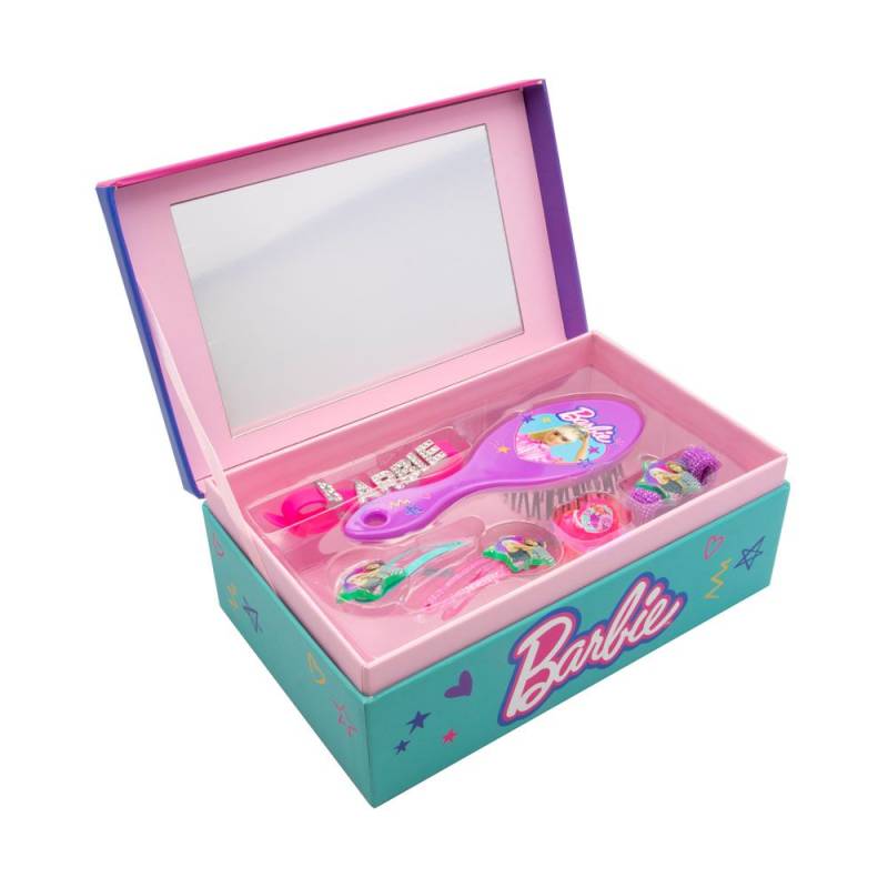 Barbie Smykkeskrin Med Tilbehør
